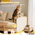 HOOSHEE 78.7''x15.8'' Trimmable Cat Scratch Furniture Protector, DIY Self-Adhesive, Durable Corner Scratcher Couch