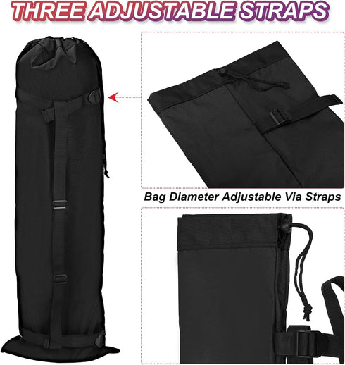 48 Inch 1 Pack 900D PATIKIL Camp Chair Replacement Bag, Foldable Camping Chair Bag Oxford Large Mouth Carry Bag
