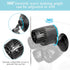 AQQA Aquarium Wave Maker, 3W/5W/10W/15W Suction Cup Fish Tank Pump, Ultra Quiet Submersible Circulation Pump