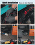 QNHEAY D5 12-Volt Power Harness Fit for Evolution Electric Golf Carts Lighting Kits