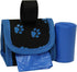 FiveStarPet Purse Style Dispenser with 2 Rolls of Easy Open Poop Bags, Made in USA, Dog Waste Bags (Blue Paw)