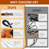 Long Dog Leash for Training 16FT/30FT/50FT/100FT, Reflective with Lockable Hook, Heavy Duty Lead for Large Medium Small