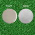 Lot of 10 Golf Ball Markers with Assorted Patterns - Soft Enamel Technique