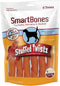 Smartbones Stuffed Twistz with Pork Flavor - 6 Count Rawhide-Free Chews for Dogs, No Artificial Preservatives Added