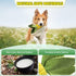 Dog Squeaky Toys for Aggressive Chewers - Indestructible Tough Chew Toys for Small, Medium, and Large Dogs, Natural