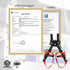 NewDoar CE Certified Climbing Harness - Rock Climbing Rappelling Equipment for Body Guard Protection