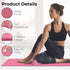 Foldable Yoga Mat - 6mm Thick, Lightweight, Easy to Store for Travel, Anti-Slip Folding Exercise Mat for Workouts