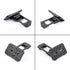 RMR Red Dot Sight Universal 45-Degree Lightweight Optic Mount, Aluminum Reflex Sight Offset Mount