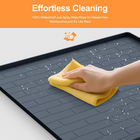 PUWANJILI Holder,34 28 Inche Pee Pad Tray Holder for Dogs,Non-Slip Silicone Dog Puppy Pad x Puppy Potty Training
