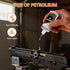 4.4 oz Airsoft Oil lubricating with Needle Oiler Pure Silicone Lubricant Airsoft Chamber Lube for Airgun Lubrication