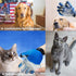 Dog Brush for Shedding Short Haired Dogs, Undercoat Deshedding Tool Set, Includes Brush and Double-Sided Silicone Glove