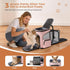 Backpack Backpack Backpack Lekereise Pet Carrier Expandable Cat for Small Dogs Cats, Dog Bag with Breathable Mesh, Pink