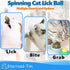 Catnip Balls Catnip Toy for Cats, Rotatable Edible Balls for Healthy Self-Adhesive Catnip
