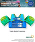 AEOCOO 20-30-50-60-70 1-3-5-6-9 Swimming Swimmies, Puddle Float Jumper Pounds, Toddler Swim Vest for Years Old, Pool