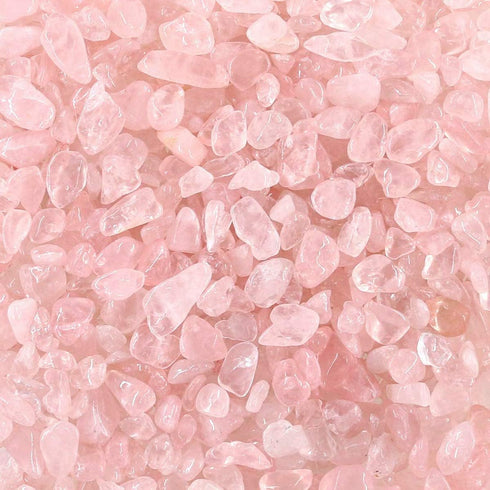 WAYBER 1 Lb Natural Pink Quartz Crystal Stones, Irregular Aquarium Pebbles for Turtle Tank