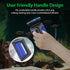 SYSENCIAGA 0.2-0.4 Inch Aquarium Magnet Glass Cleaner, Double-Sided Detachable & Floating Algae Scraper for Fish Tank