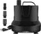 Simple Deluxe 660GPH Submersible Water Pump, 2500L/H 45W, 3 Nozzles, 8.2ft High Lift for Aquarium, Pond, Hydroponics