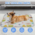 imiBBWQu Summer 27" 22" Dog Cooling Mat Cute Easter Eggs Sheep Dog Mat Bed Washable Cat Cooling Pad Bed for Dogs Car