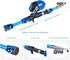 LEOFISHING 170cm/5.6ft Kids Fishing Rod Set, Portable Telescopic Poles with Collapsible Chair, Net, Carrier Bag for