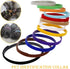 Sowaka 12 Pcs Adjustable Puppy Whelping Collars, Multicolor Soft Fabric ID Bands for Small Dogs & Kittens