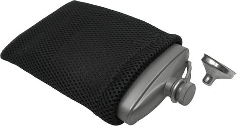 Titanium Flask 7.4 oz (220ml), Ultralight Compact Flask for Camping and Hiking