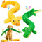 LECHONG 2-Pack 40 Extra-Long Squeaky Dog Toys for Large Dogs, Soft Chew