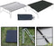 XINNIKESI Camping Table, Camping Table Portable Folding Camping Side Table Aluminum Tables Top Waterproof Travel Table