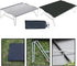 XINNIKESI Camping Table, Camping Table Portable Folding Camping Side Table Aluminum Tables Top Waterproof Travel Table