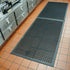 03_122_WBK "1/2-inch 1/2" 36" 60", Rubber-Cal Dura Chef" Anti-Slip Rubber Kitchen Mat, x x Black