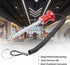 Universal Magnetic Weight Stack Pin with Pull Rope, Heavy Duty Pin Insert for Home or Commercial Gym Accessories (Red)