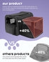 25 Lbs,TSA Bag(Black,20 inch 13 inch 13 inch) MIDOG Cat Carrier Soft for Small to Medium-Sized Cats,Up to Airline