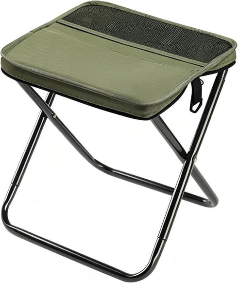 Generic Portable Folding Camping Stool Heavy Duty Collapsible Seat, Compact & Lightweight Travel
