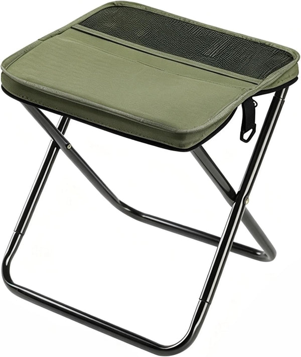 Generic Portable Folding Camping Stool Heavy Duty Collapsible Seat, Compact & Lightweight Travel