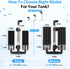2 hygger Aquarium Double Sponge Filter: Upgraded Sponge Filter with Larger Filtration Area, Come with Extendable Clip