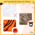 5 Pcs Cat Hat Adorable Costume Bunny Hat with Ears Funny Mane Cat Hat for Cats and Small Dogs Kitten Puppy Party Costume Accessory Headwear (Rabbit, Lion, Leopard, Tiger, Giraffe)