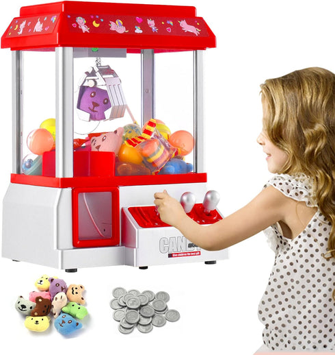 Claw Machine for Kids Toy Mini Arcade Machine Candy Grabber Prize Dispenser