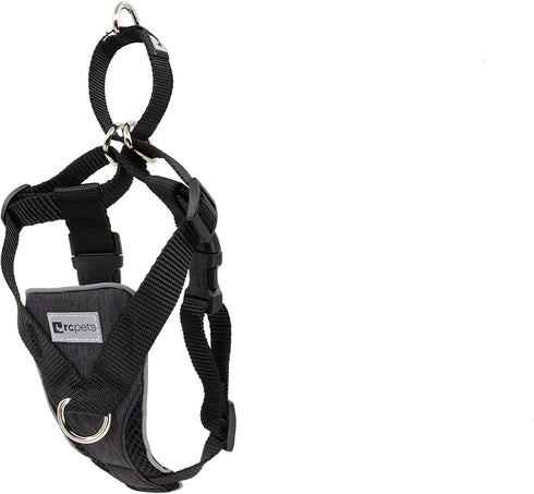 RC Pets Tempo No Pull Dog Harness, Large (Heather Black)