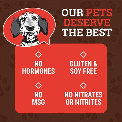 Yumm 12 Count etta says! Sticks Natural Dog Treats - Beef Dog Jerky Treats - Human-Grade Jerky for Dogs - Made in The