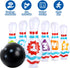 Set JOYIN Giant Inflatable Bowling for Kids and Adults, Christmas Birthday Party Games, Kids Education Motor Skills