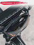 KEMIMOTO Universal Waterproof Motorcycle Handlebar Bag, Front Storage Bag for Electric Dirt Bike