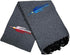 Thunderbird Heavyweight Yoga Blanket or Throw - Charcoal (Dark Grey/Black), Made for Yoga!