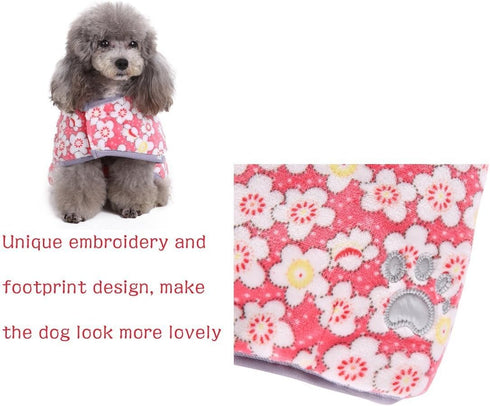 Pet Dog Two Sides Reflective Wear Fashion Warm Coat, Cotton-Padded Dowan Jacket for Autumn and Winter