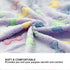 1 Pack 3 Puppy Blankets Fluffy Premium Fleece Cute Bone Print Warm Sleep Mat for Small Dogs & Cats, Small (23"x15")