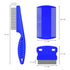 3 Packs Flea Comb for Dogs, Tick Comb, Flea Comb for Cats, Lice Comb, Dandruff Comb, Kitten Flea Comb, Fine Tooth Hair