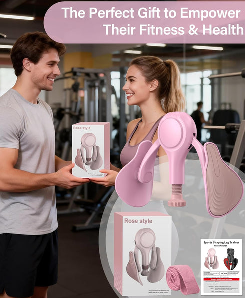 15-70 LB Pelvic Floor Exercise Devices Adjustable Pelvic Floor Trainer Women Men, Kegel Exercise Equipment Inner Thigh