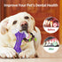 Tough Dog Chew Toys for Large Medium Breeds, Indestructible Bone Toy, Natural Nylon Heavy Duty Teething Training