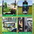 PXIRQ N52 360 Magnetic Golf Cart Phone Holder: Magnet Base & Rotatable Cellphone Mount, Universal Fits EZGO Club Car
