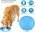 Bangp Licking Mat for Dogs and Cats, Heavy-Duty Puzzle Mat for Treats, Perfect for Yogurt or Peanut Butter (Blue)