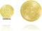 LeFeng 2pcs Bitcoin Golf Ball Marker - Magnetic Hat Clip Golf Accessories and Gift Ideas for Men and Women Golfer