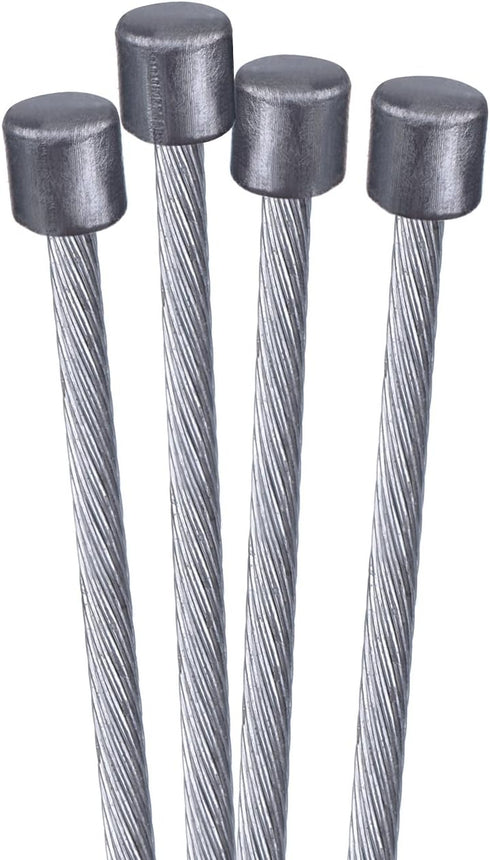 Hotop 8 Pcs Universal Bicycle Brake Cable Shift Cable Kit for Mountain or Road Bike